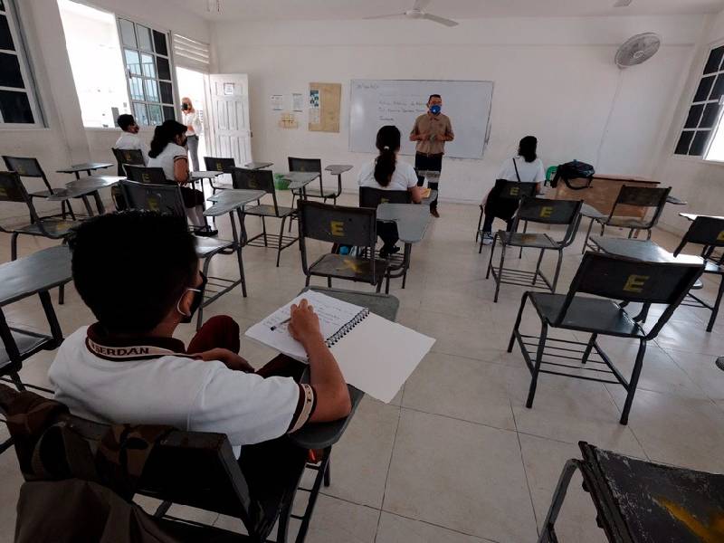 Casi 400 escuelas habrían retornado a clases presenciales en Quintana Roo