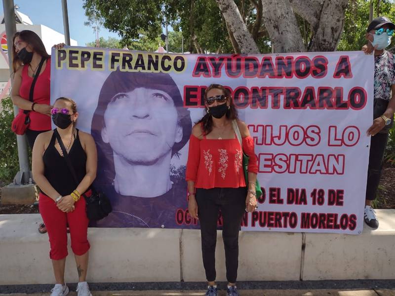 Denuncian desaparición de “Pepe” en Puerto Morelos