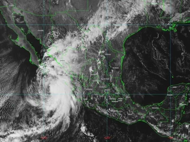 «Pamela» disminuye su intensidad a tormenta tropical