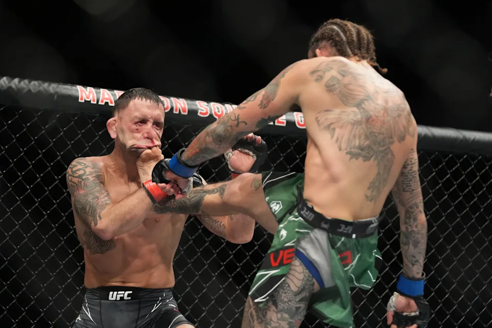 Momento queda inmortalizado en una foto viral: UFC
