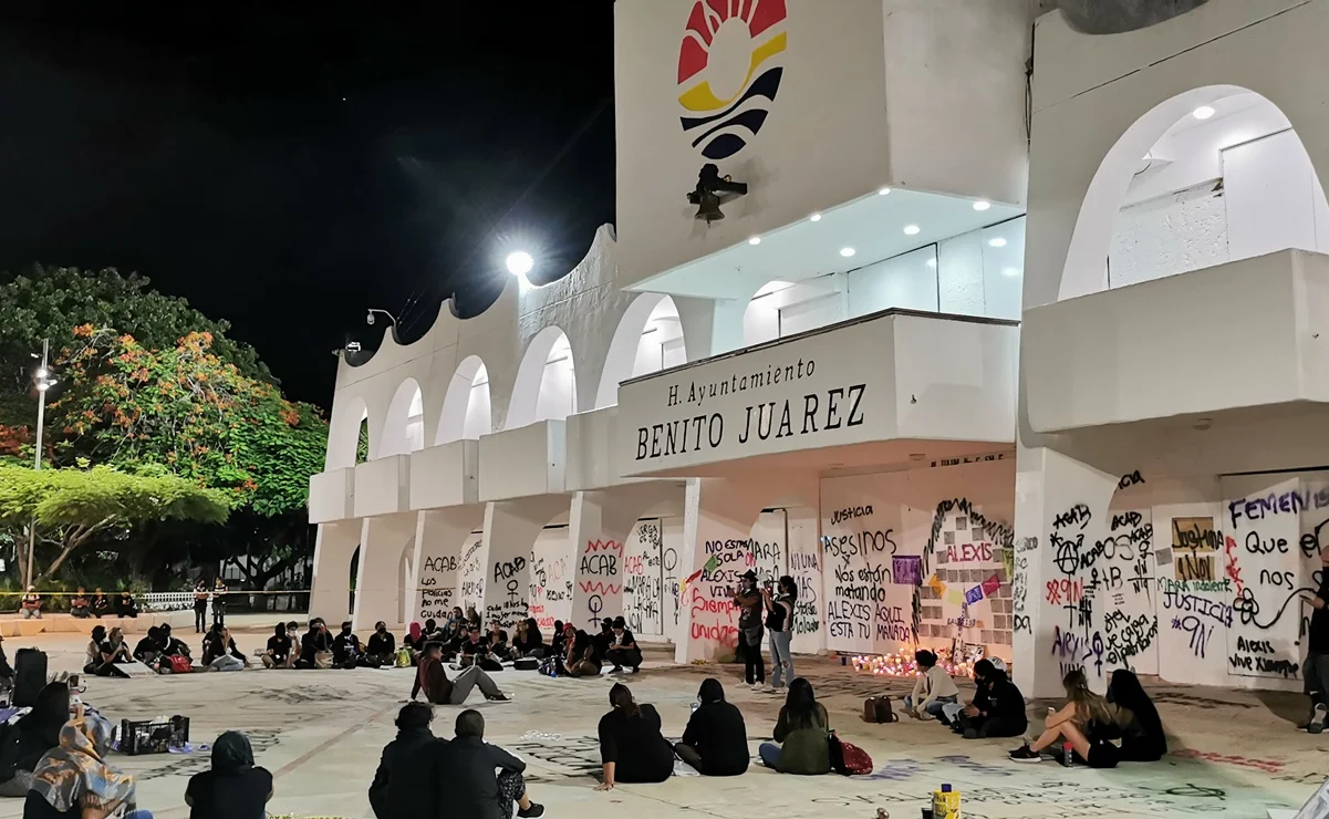 Protestan en Cancún a un año de feminicidio de Alexis