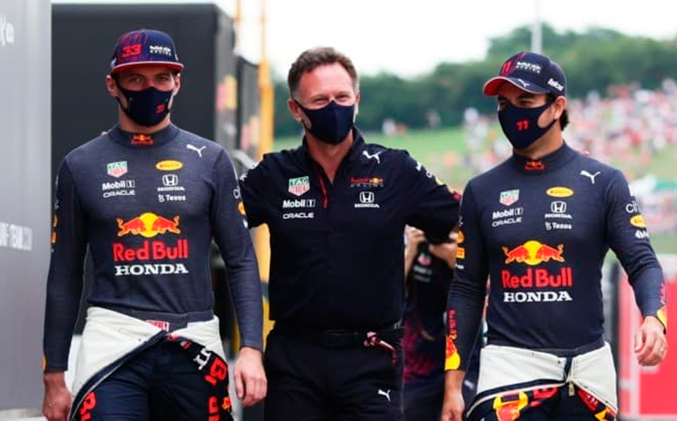 Christian Horner reveló cómo es el ambiente entre Checo Pérez y Max Verstappen en Red Bull