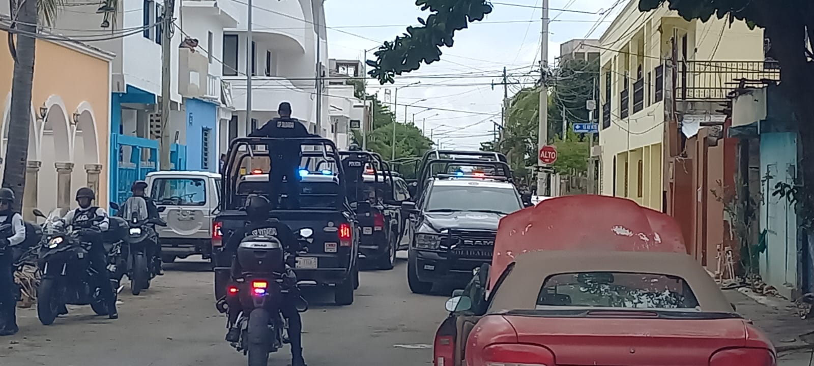 Cae presunta banda de asaltantes en la Colonia Colosio de Playa del Carmen