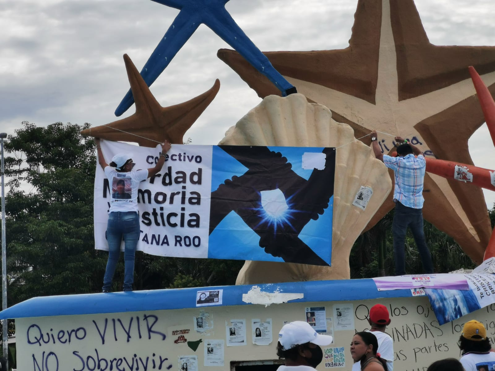 Exige Colectivo ‘Verdad, Memoria y Justicia’ con manifestación, renuncia de fiscal Óscar Montes de Oca