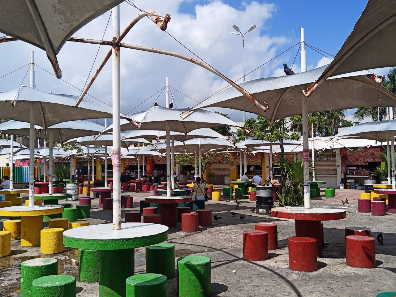 Alistan remodelación del Parque Las Palapas y la avenida Yaxchilán