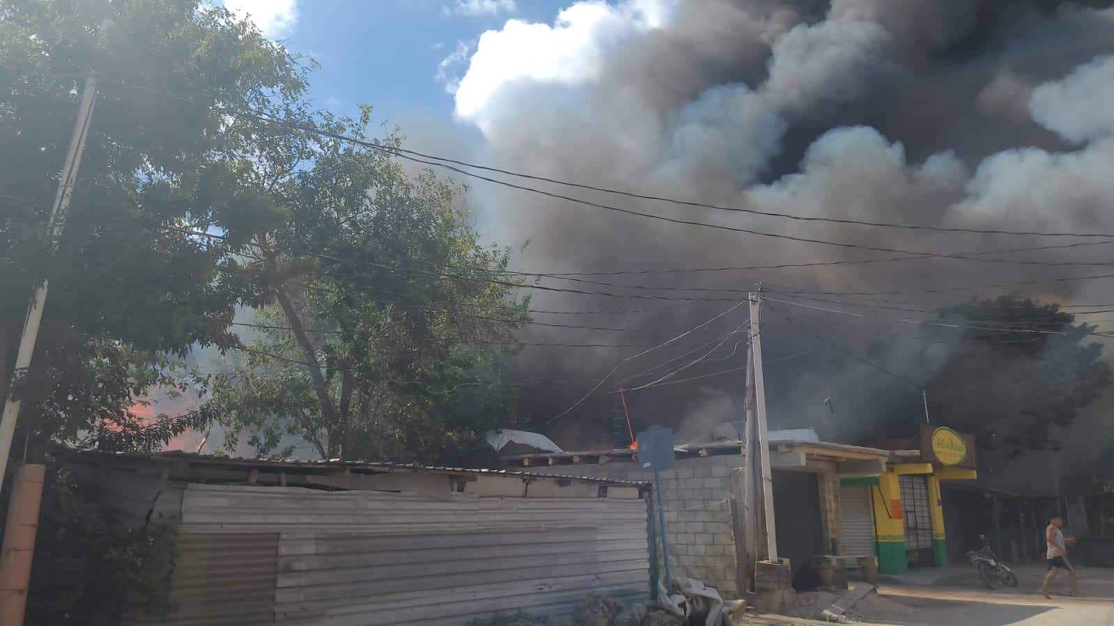 Incendio consume al menos 4 palapas en Tulum